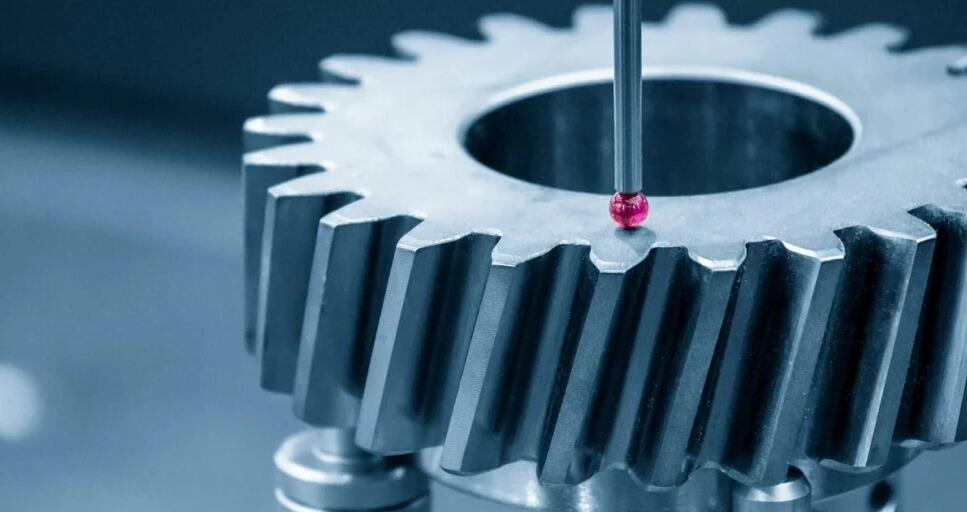 cmm inspection verifying dimensional accuracy of precision machined components