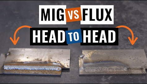wire feed welding setups for flux core and mig use