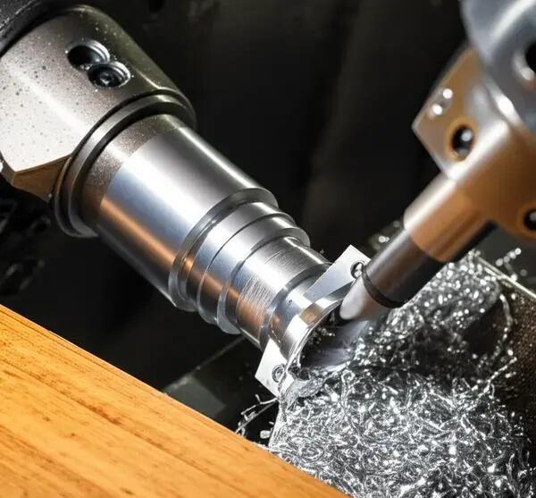 modern cnc machining center transforming raw metal into precision components