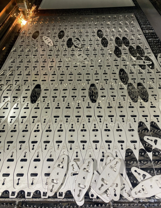 various metal sheet materials used in precision fabrication each with unique tolerance characteristics