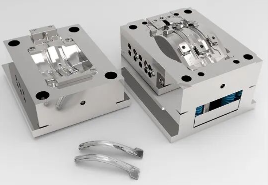 quality technician performing precision measurement during die maintenance inspection