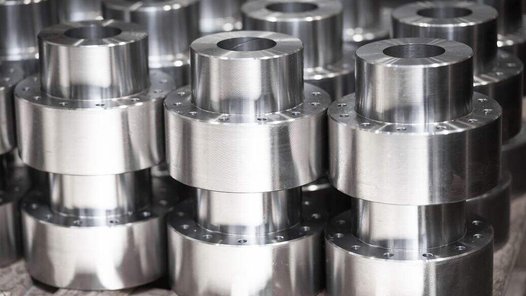 cnc machining operation producing precision metal components in a modern manufacturing facility