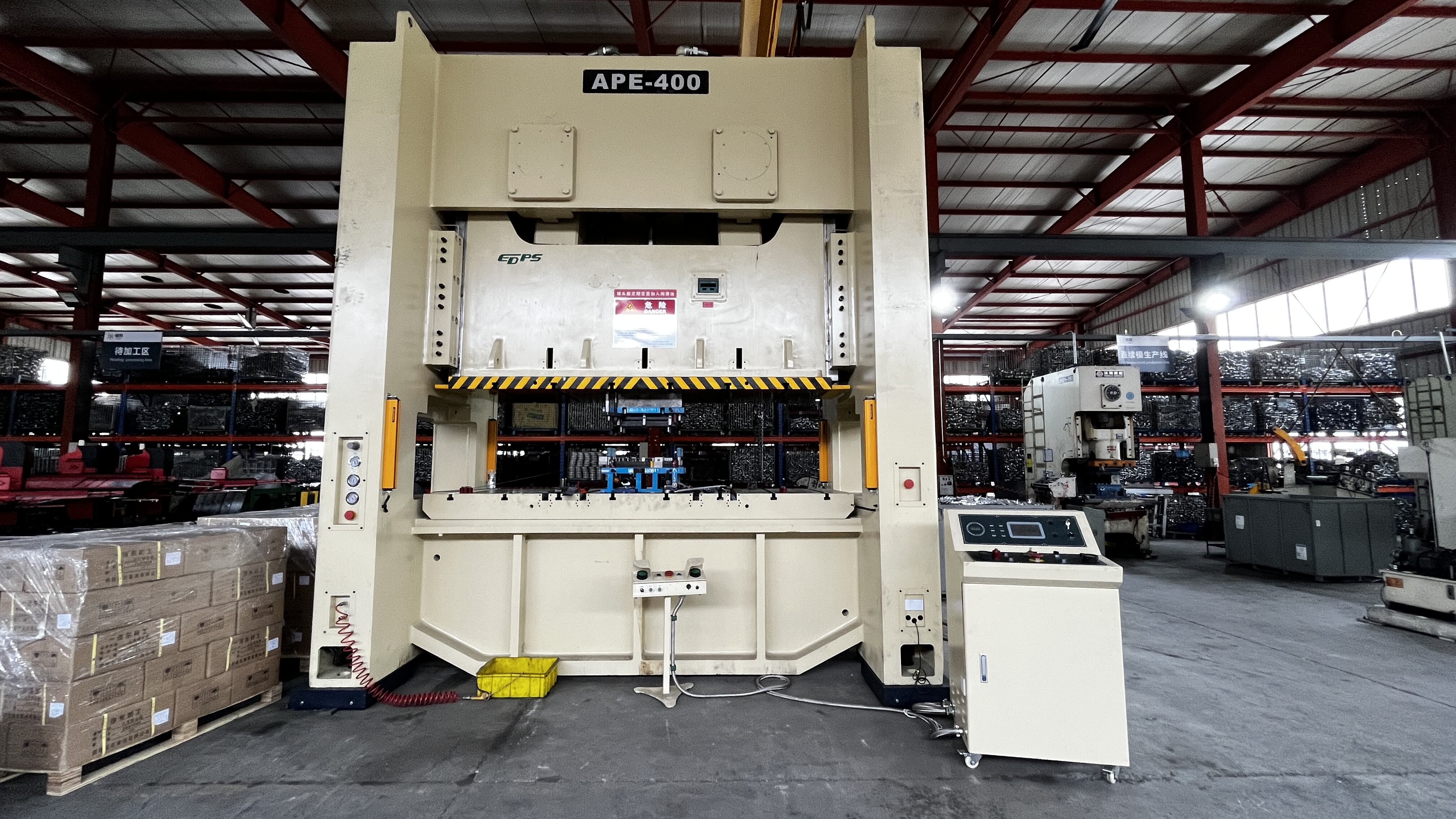 industrial stamping die machine transforming sheet metal into precision components