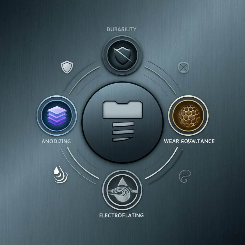 Alyuminiy press-sovu qismidagi sirtlarni ishlashning asosiy usullari