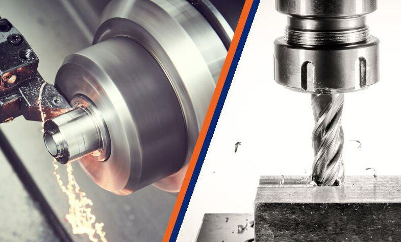 comparison of cnc milling 5 axis machining and turning operations