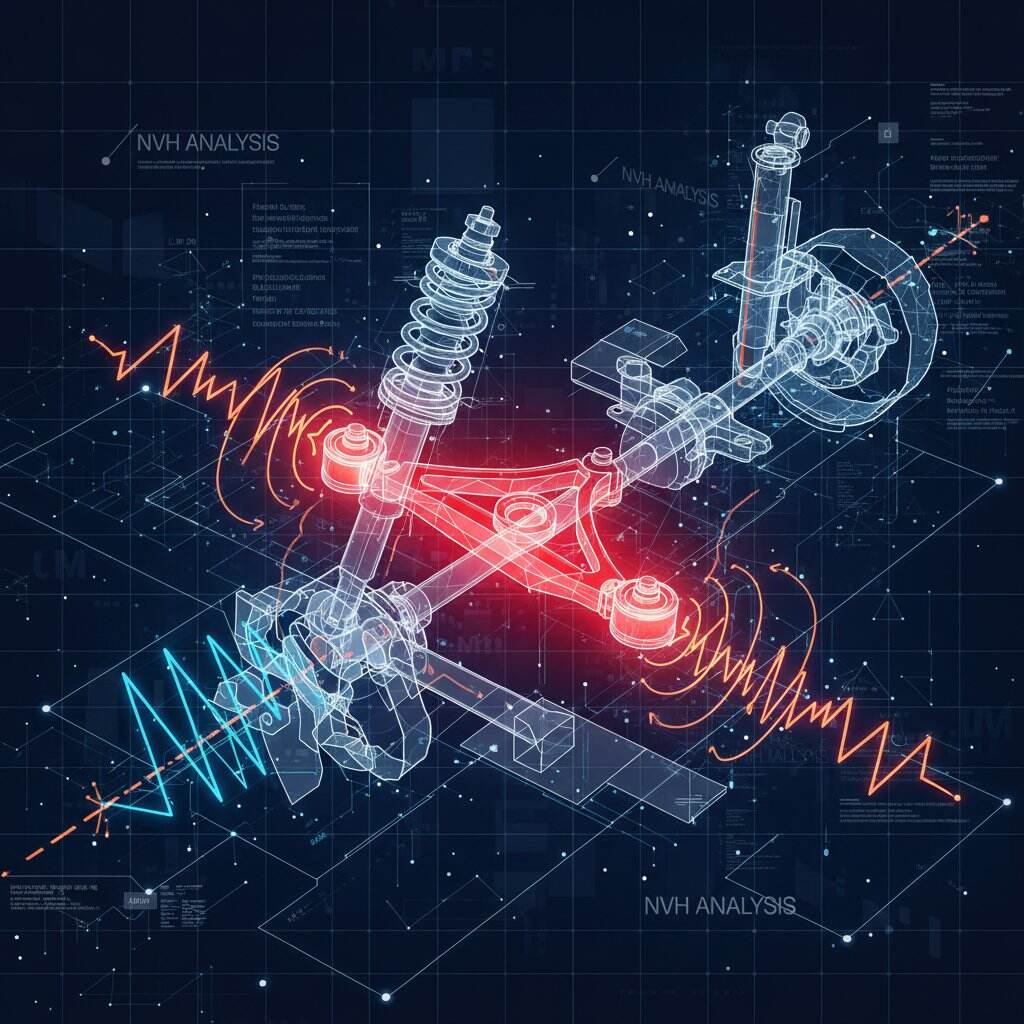Bruit provenant du bras de suspension en acier embouti ? Symptômes clés et solutions