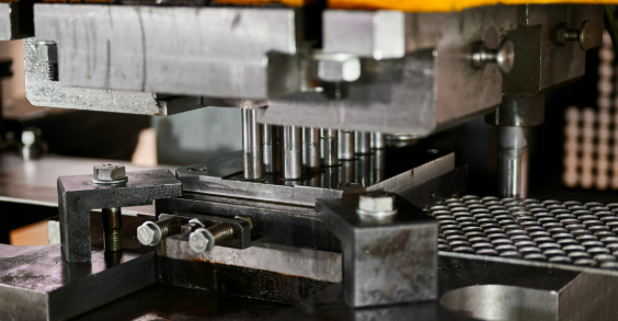 anodized aluminum panels on contemporary architectural facade