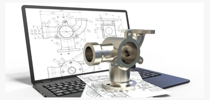 from cad design to finished cnc machined prototype component