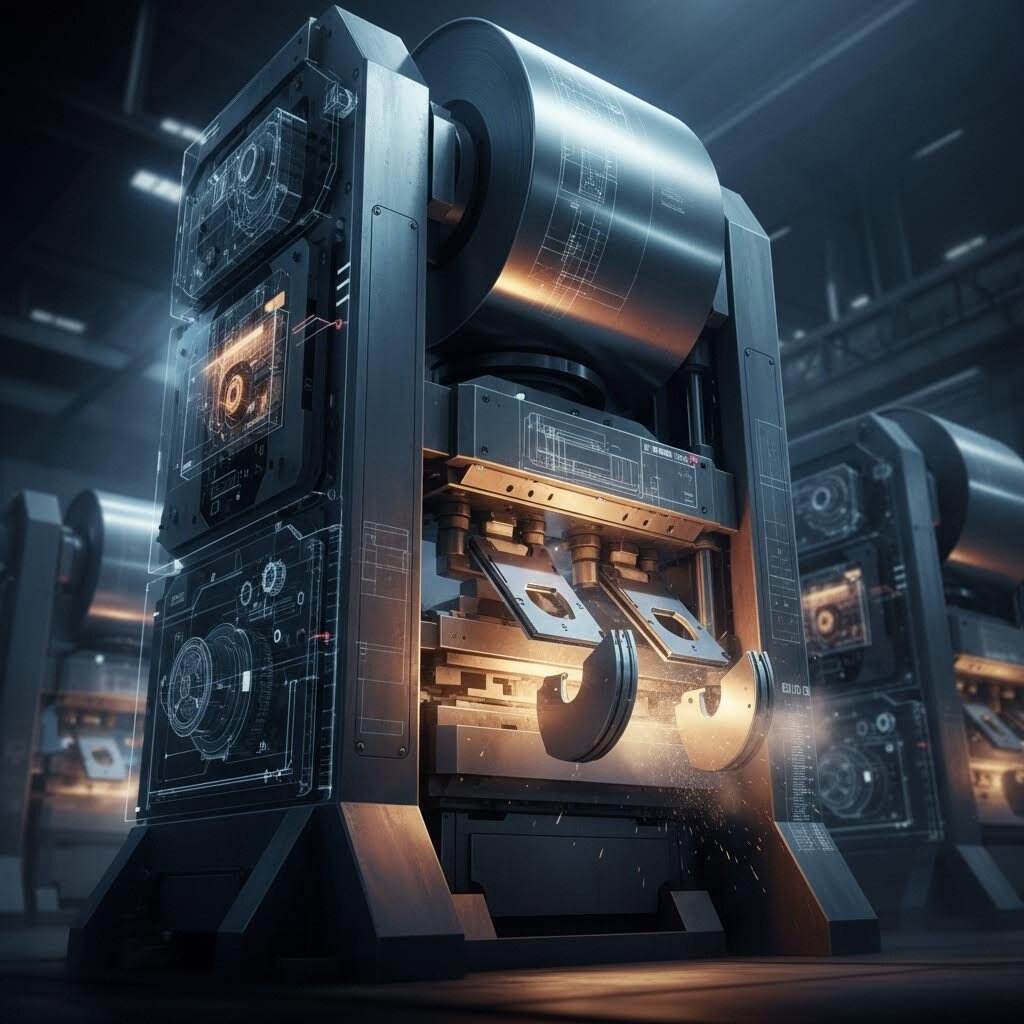 Stabdžių atraminių plokščių stampavimas: procesas, tikslumas ir techninės charakteristikos