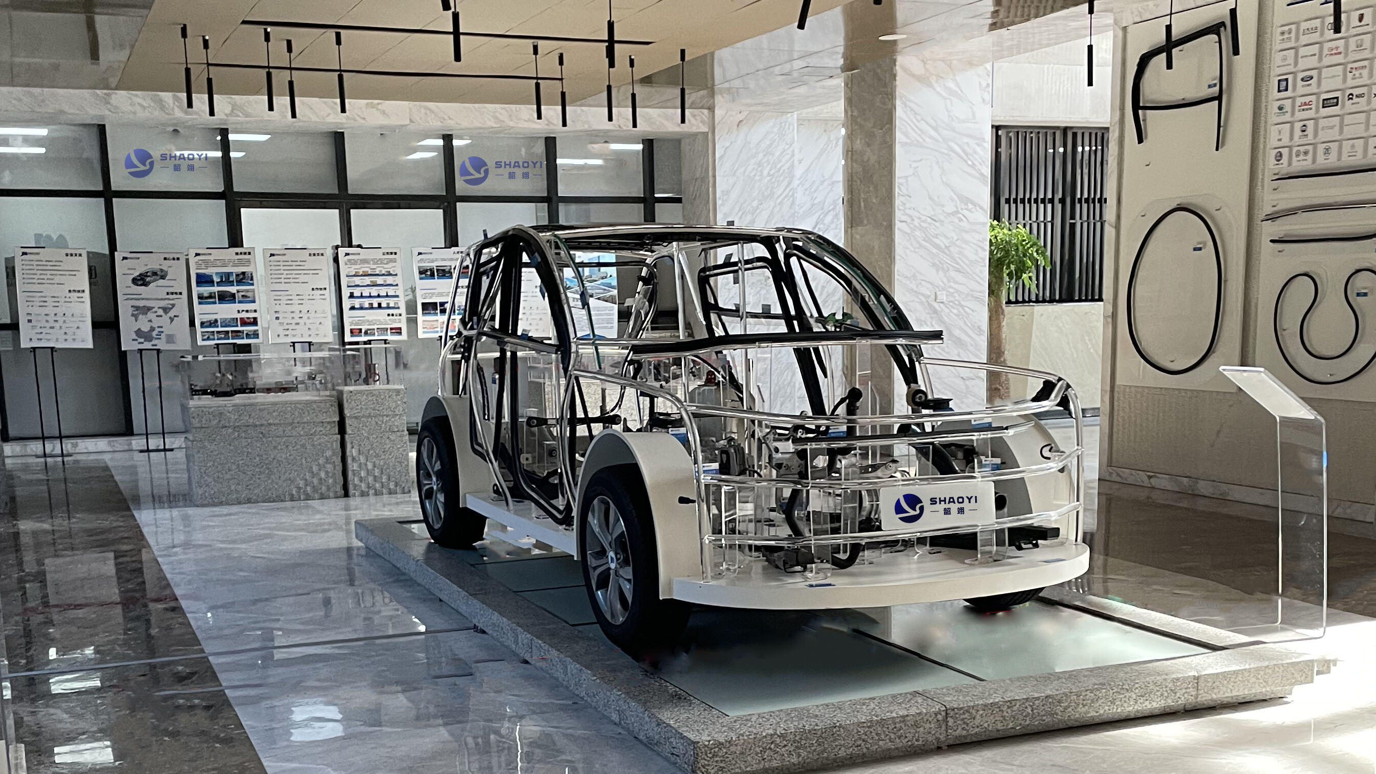 automotive stamping press shaping metal sheets into vehicle components