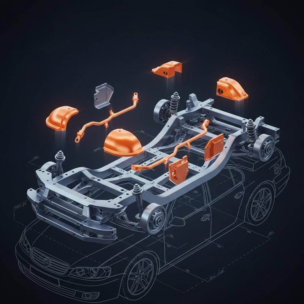 Giliojo ištraukimo štampavimas automobilių pramonėje: inžineriniai pranašumai