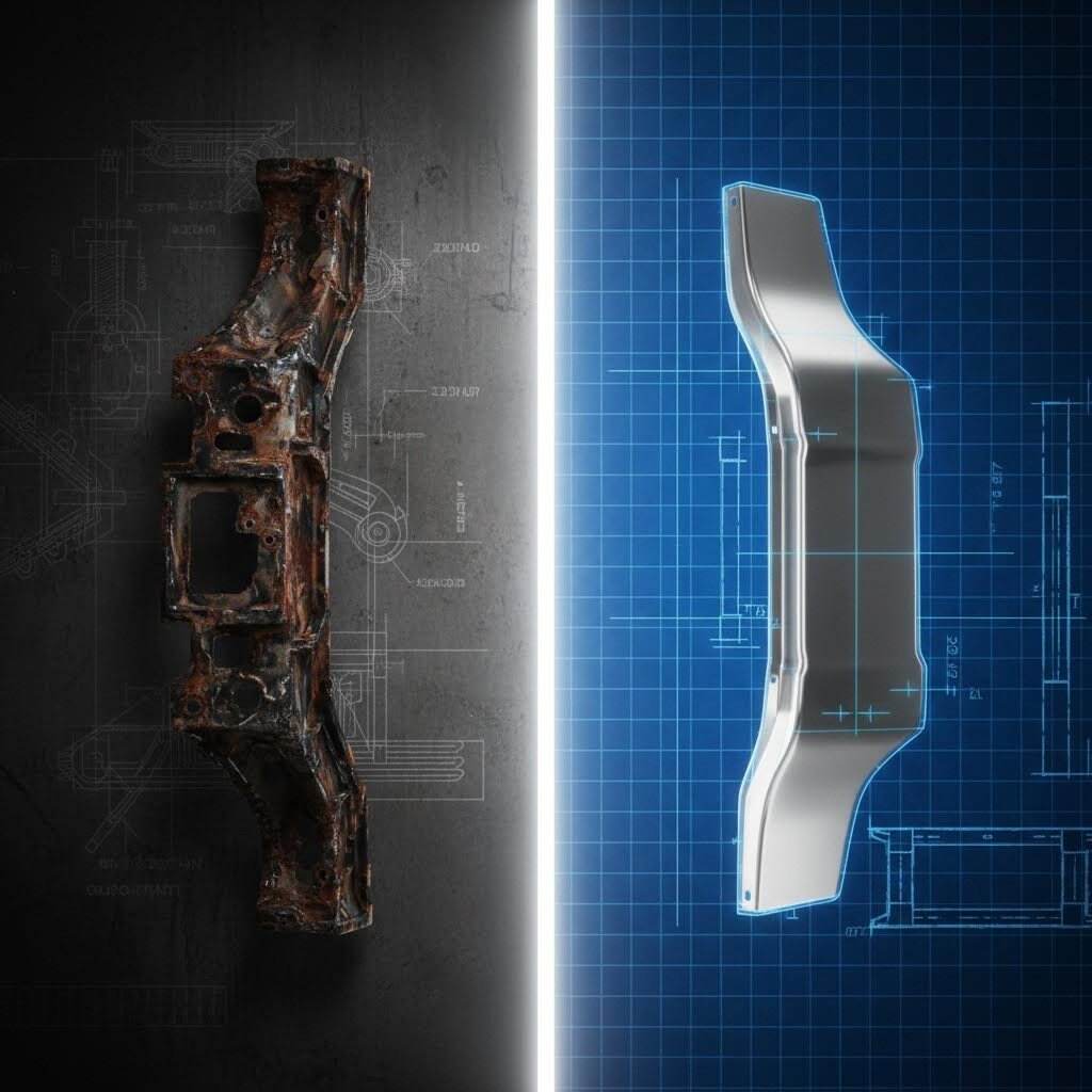 Išspaudžiant šonines slenksčio plokštes: gamyba ar įsigyti išspaudžiamas dalis