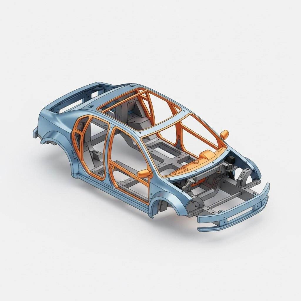 Plieno rūšių pasirinkimas automobilių stampavimui: inžineriniai kriterijai