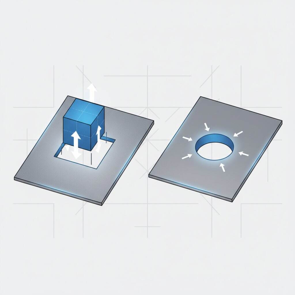 Kesish matritsasi va teshish matritsasining muhim texnik farqlari