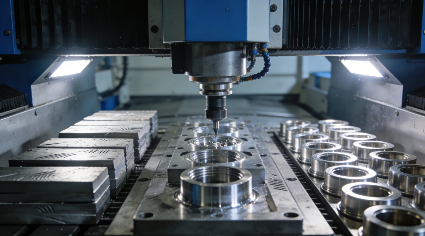 precision cnc machining transforms raw metal into high tolerance components