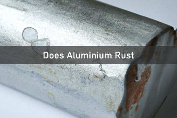 anodized aluminum surface showing why it does not rust like steel