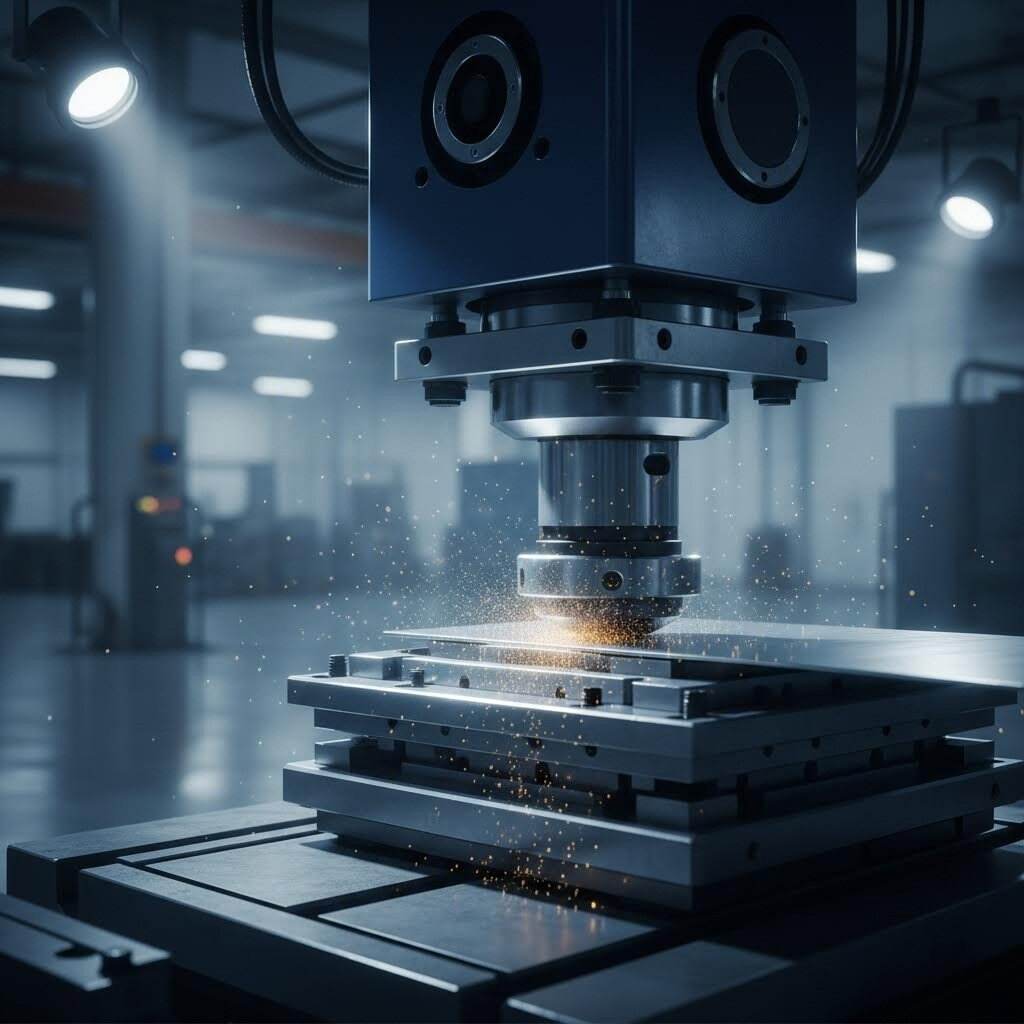 عملية تصنيع الختم مُفكَّكة: من الصفيحة الخام إلى القطعة النهائية