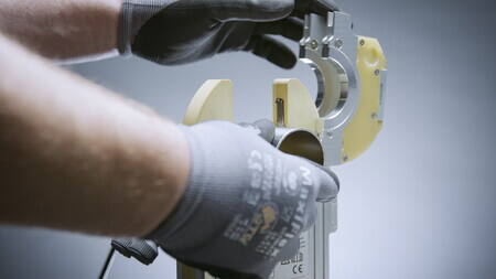 post weld inspection of a finished orbital tube joint