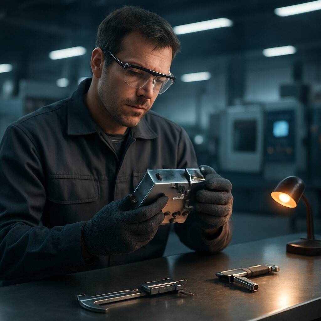 Was macht ein Werkzeug- und Formenbauer? Er baut, repariert und verfeinert Werkzeuge