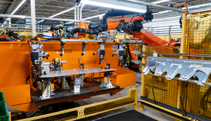 robotic welding supports repeatable automotive production