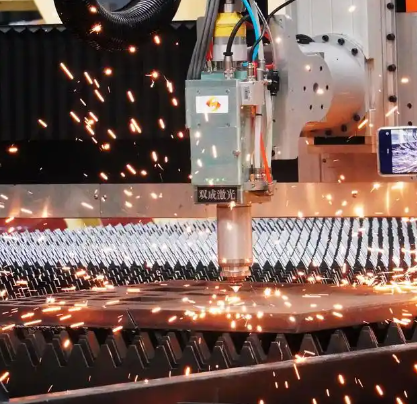 side by side comparison of cnc punching and laser cutting metal fabrication methods