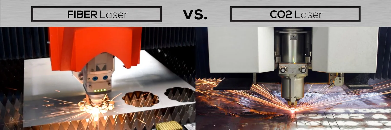 visual comparison of co2 fiber and crystal laser technologies used in cutting applications