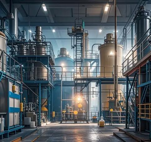 automotive chassis receiving zinc phosphating treatment for enhanced corrosion resistance