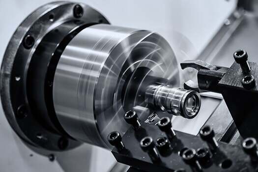 safe metal drilling setup with a clamped workpiece and aligned drill bit