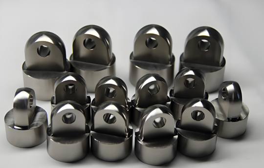 common cnc machining materials including aluminum brass stainless steel and engineering plastics