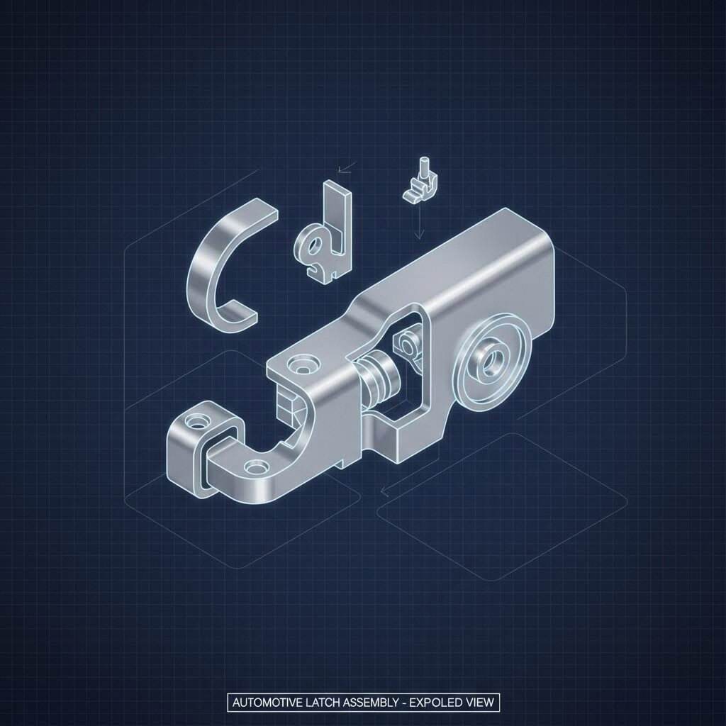 Automobilių užraktų stampavimas: tikslus procesas ir projektavimo gidas