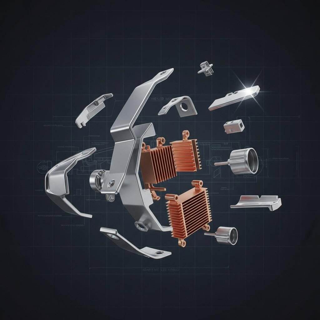 Automobilių apšvietimo komponentų štampavimas: inžinerijos vadovas