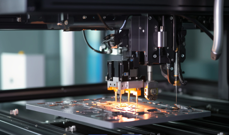 cnc laser cutting machine precisely processing sheet metal with focused laser beam technology