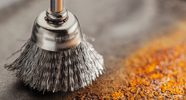 drying and protecting metal after rust removal