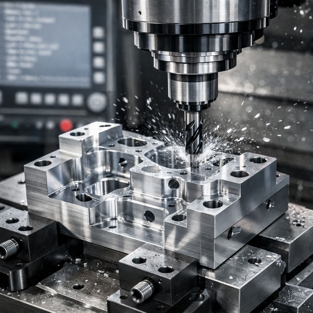 precision nc machining transforms programmed instructions into accurately cut metal components