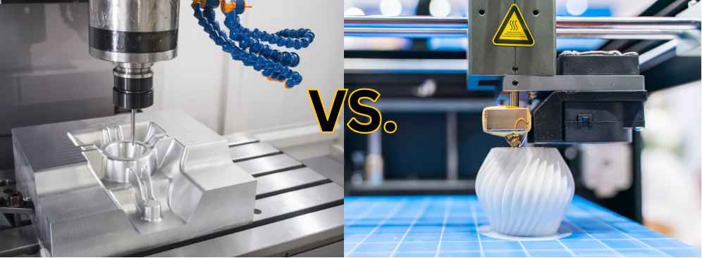 choosing between cnc machining 3d printing and injection molding depends on project requirements