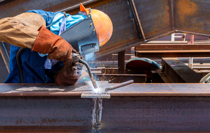 from manual flux core welding to automated production welding