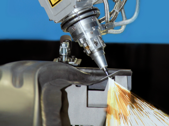 efficient nesting arrangement on a laser cutting table maximizing material utilization