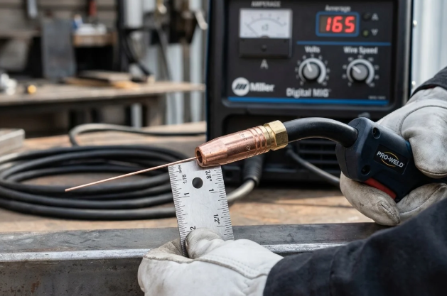 test beads on scrap metal help dial in a wire feed welder before the real weld