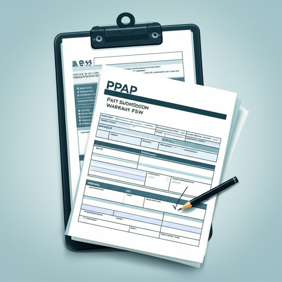 example ppap forms including a part submission warrant and dimensional results table