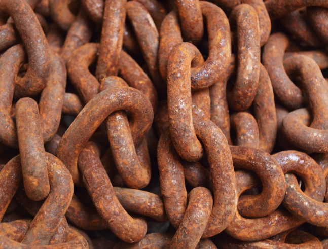 protected iron surfaces and recycling keep iron useful over time