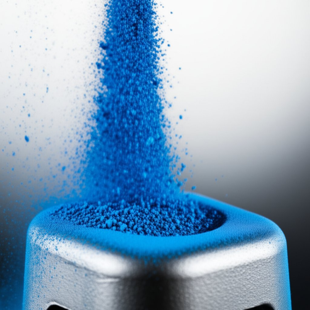 Be defektų miltelinė danga ant liejinių iš aliuminio paaiškinta