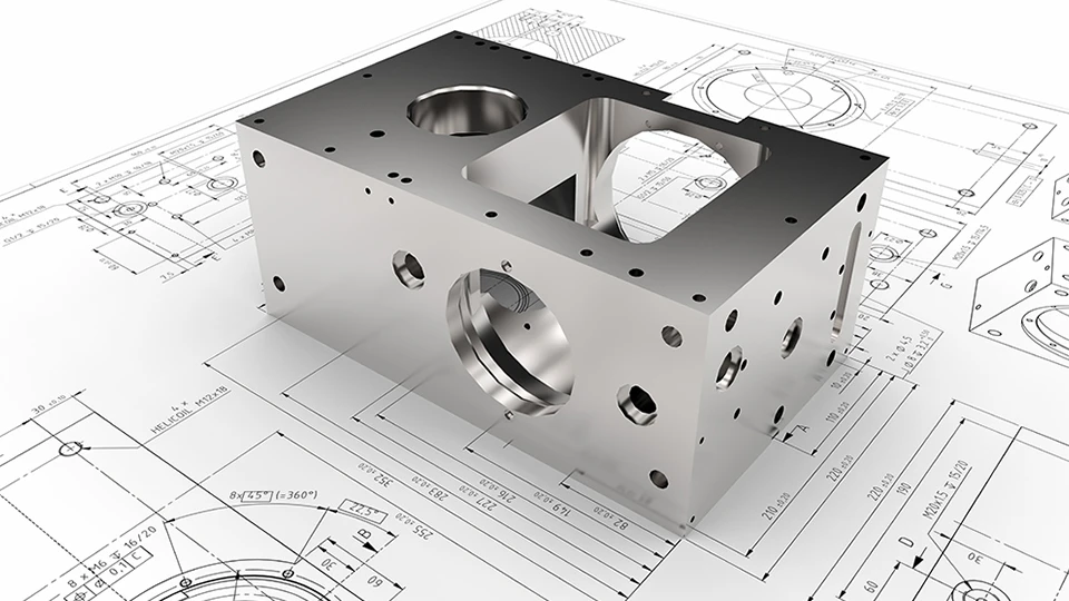from digital cad design to finished machined component