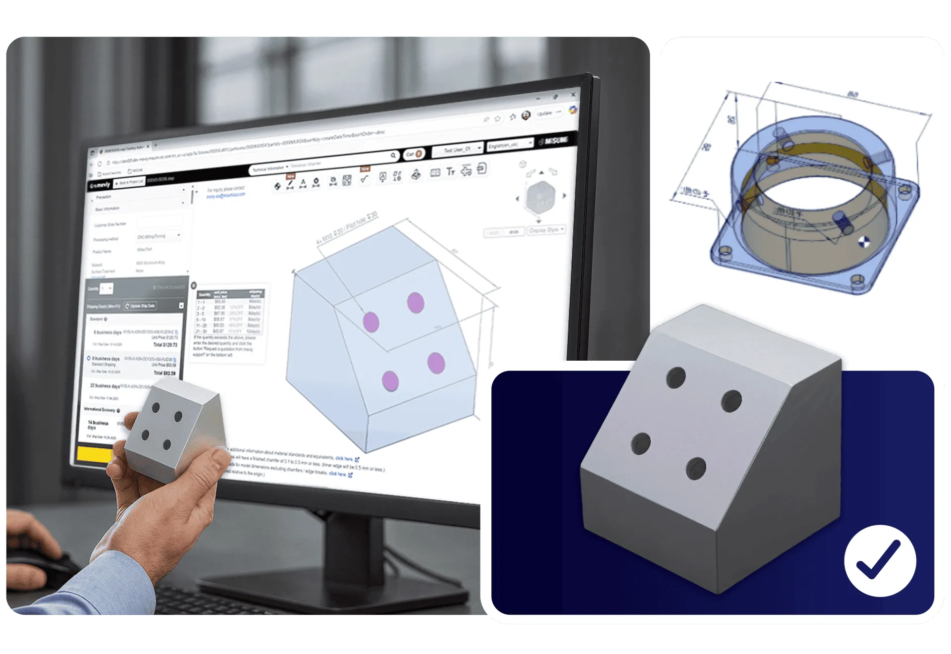 from cad upload to delivered parts the complete online machining workflow