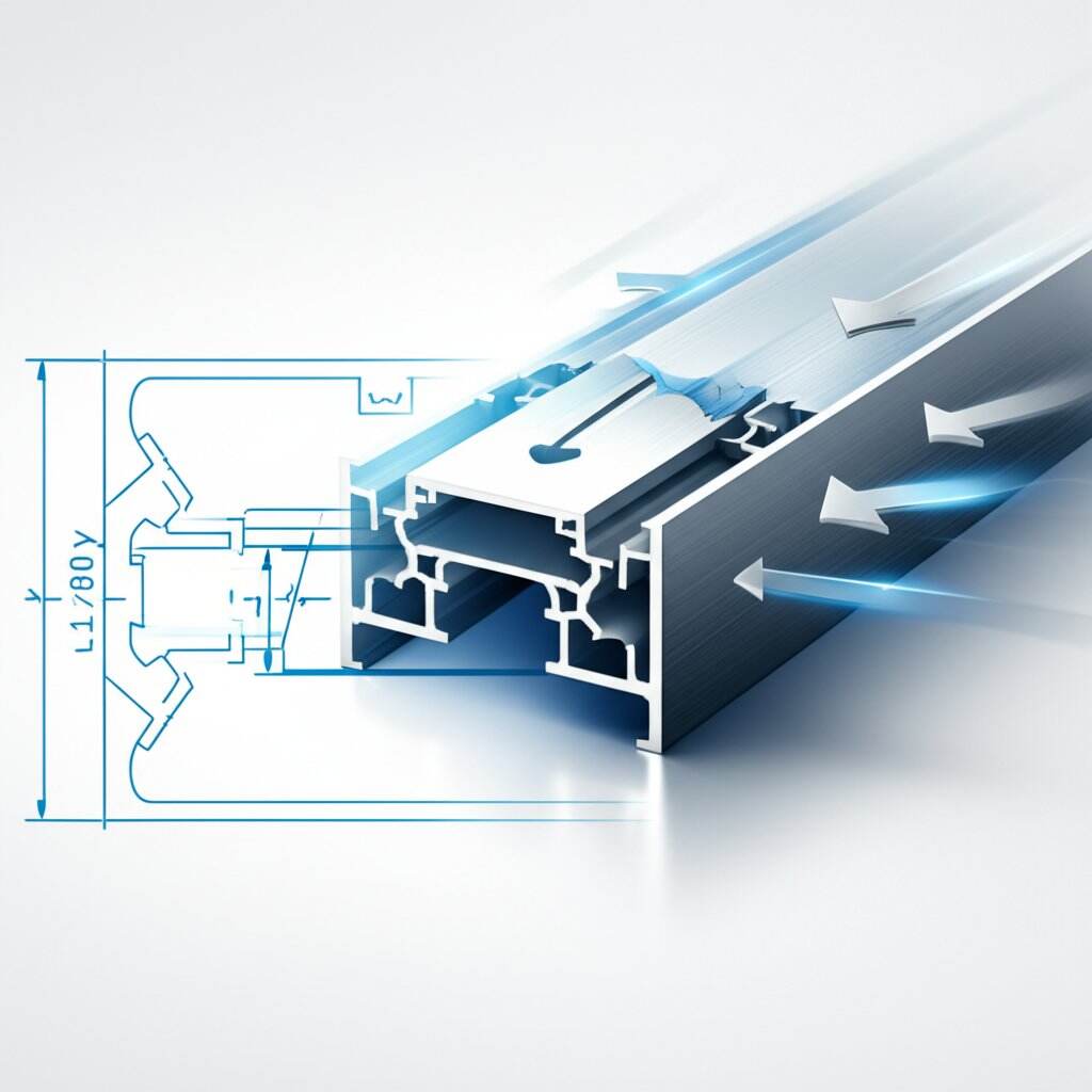 Sumažinkite aliuminio profilinio presavimo išlaidas su 5 būtinais DFM patarimais