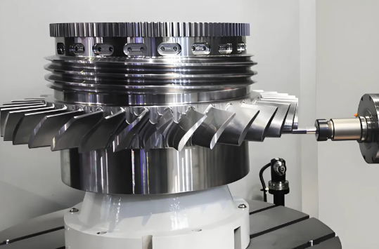 cnc machining center precisely shaping metal components through controlled material removal