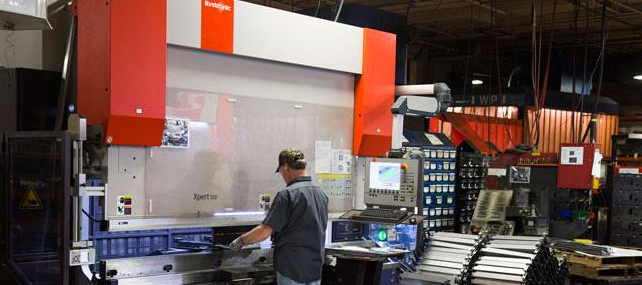 precision sheet metal fabrication facility showcasing integrated manufacturing capabilities