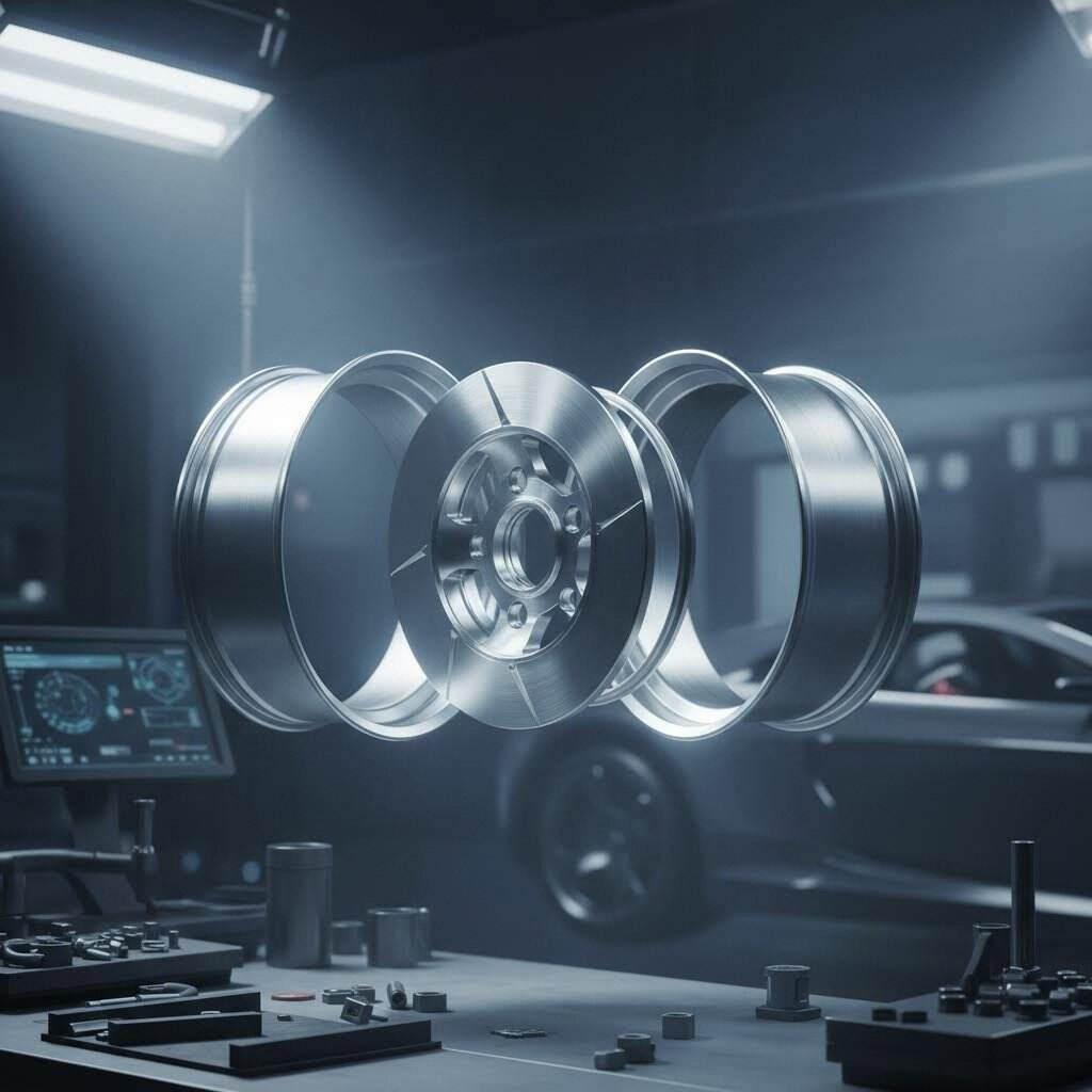 3 dalių kovinių ratų surinkimas: nuo atskirų detalių iki paruoštų lenktyniavimui