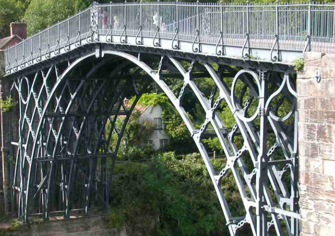iron based materials used in buildings bridges rail and drainage