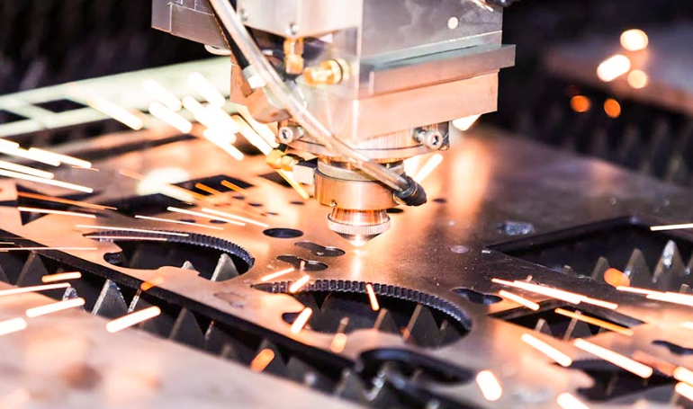 precision laser cutting transforms raw metal plate into custom fabricated components