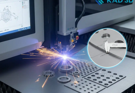 fiber laser cutting steel plate with precision in modern manufacturing facility